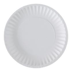 6 in. Paper Plate in White (10/100/CA)
