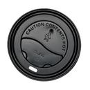 TRAVEL LID HOT CUP BLACK 10/100/CA 