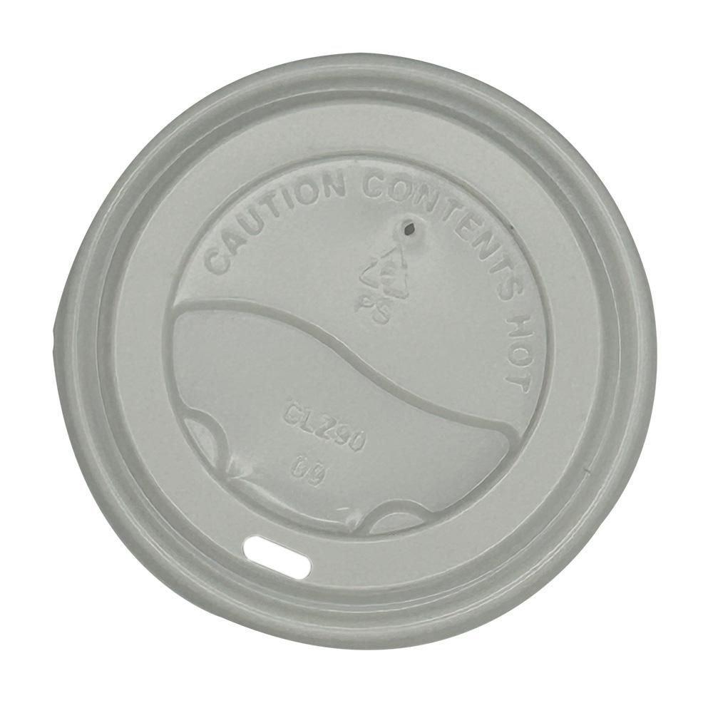 TRAVEL LID HOT CUP WHITE 10/100/CA 