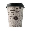 PAPER HOT CUP PRINT 16OZ 10/100/CA 