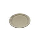 9 in. White PFAS Free plate (4/125 Count) 