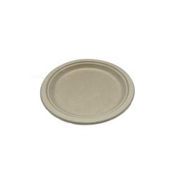 9 in. White PFAS Free plate (4/125 Count)