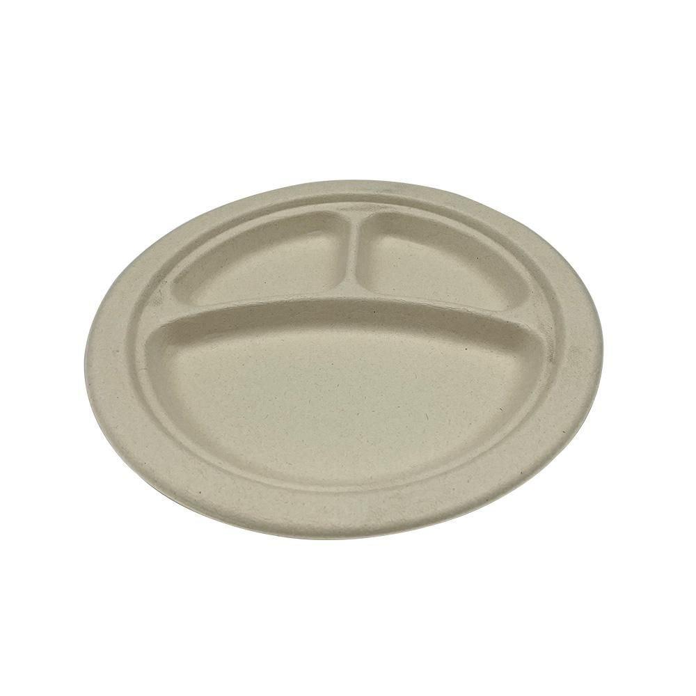PFAS FREE PLATE 9 WHITE 3-COMP 500 