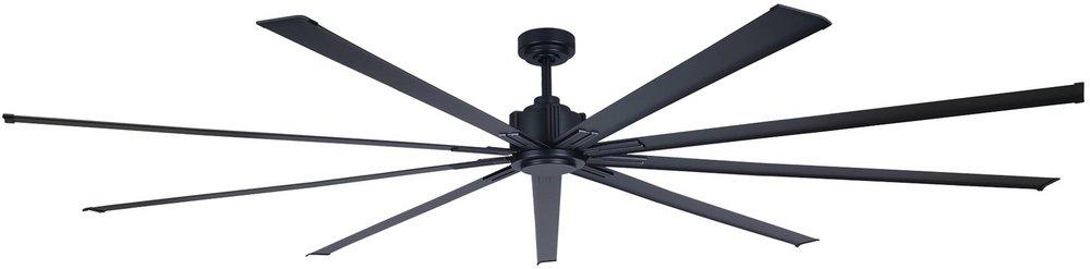 96 in. 9-Blade Indoor Ceiling Fan in Coal 