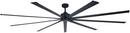 96 in. 9-Blade Indoor Ceiling Fan in Coal 