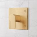 Signature Hardware Brushed Gold Single Handle Pressure Balancing Valve Trim