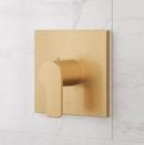 Signature Hardware Brushed Gold Single Handle Thermostatic Valve Trim