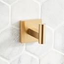 HIBISCUS ROBE HOOK - BRUSHED GOLD