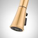 Signature Hardware Brushed Gold Single Handle Pull Down Bar Faucet 