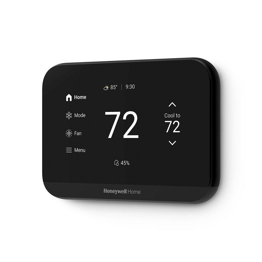 Honeywell Home Black S900 3H/2C, 2H/2C Smart Programmable Thermostat 
