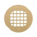 4-1/4 in. Snap-Tite Shower Strainer in Brushed Gold 