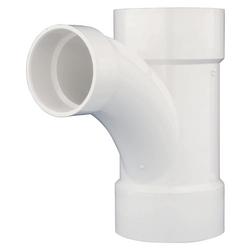 8 x 4 in. PVC DWV 2-Piece Combination Wye