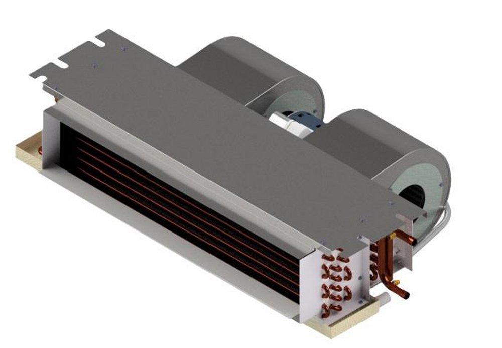 3 Ton - Dx Cooling Hot Water Heating Uncased Fan Coil - R-32 & R-454B Compatible 