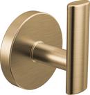 Single Hook Robe Hook in Champaign Bronze 