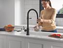 Single Handle Touchless Kitchen Faucet in Matte Black 