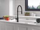 Single Handle Touchless Kitchen Faucet in Matte Black 