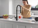 Single Handle Touchless Kitchen Faucet in Matte Black 