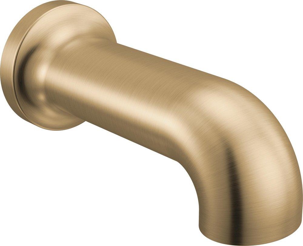 Non Diverter Tub Spout in Champagne Bronze 