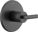 Single Handle Shower Faucet in Matte Black (Trim Only) 