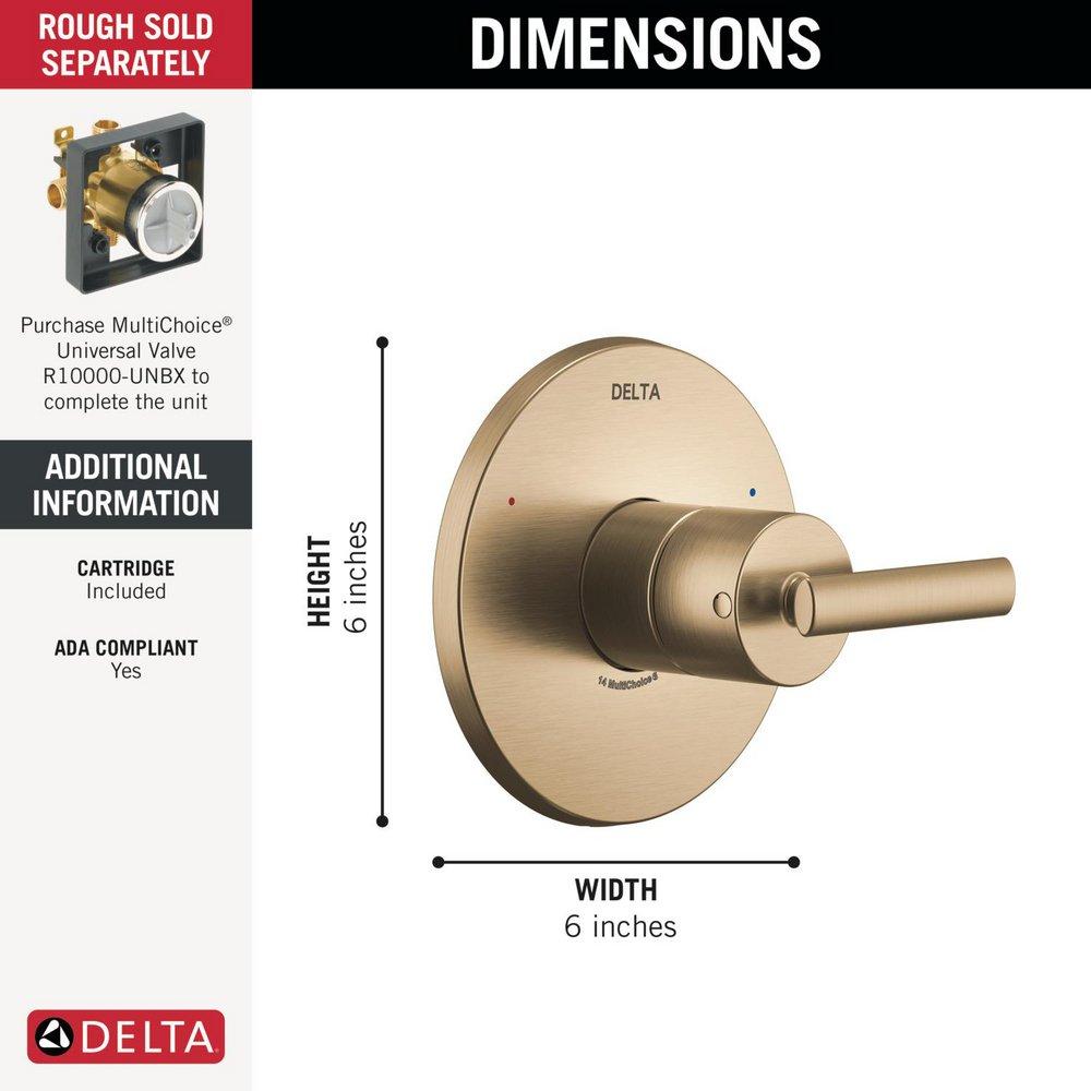 DELTA ALTADO MONITOR 14 SERIES VALVE ONLY TRIM 