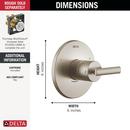 DELTA ALTADO MONITOR 14 SERIES VALVE ONLY TRIM 
