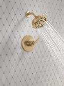 Single Handle Multi Function Shower Faucet in Champagne Bronze (Trim Only) 