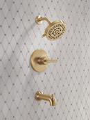 Single Handle Multi Function Bathtub & Shower Faucet in Champagne Bronze (Trim Only) 
