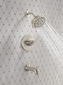 Single Handle Multi Function Bathtub & Shower Faucet in Stainless (Trim Only) 