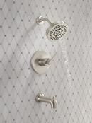 Single Handle Multi Function Bathtub & Shower Faucet in Stainless (Trim Only) 