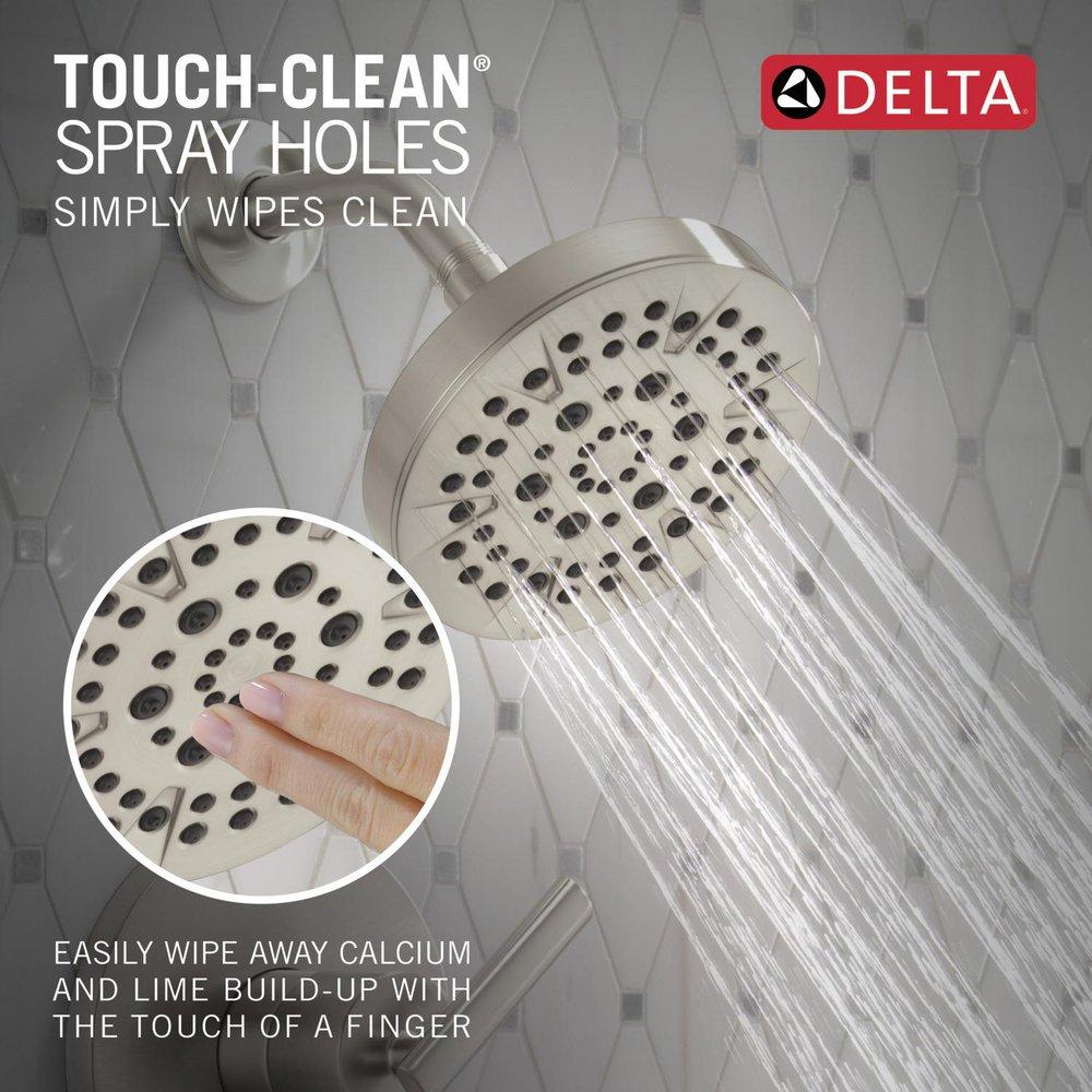 Single Handle Multi Function Bathtub & Shower Faucet in Stainless (Trim Only) 