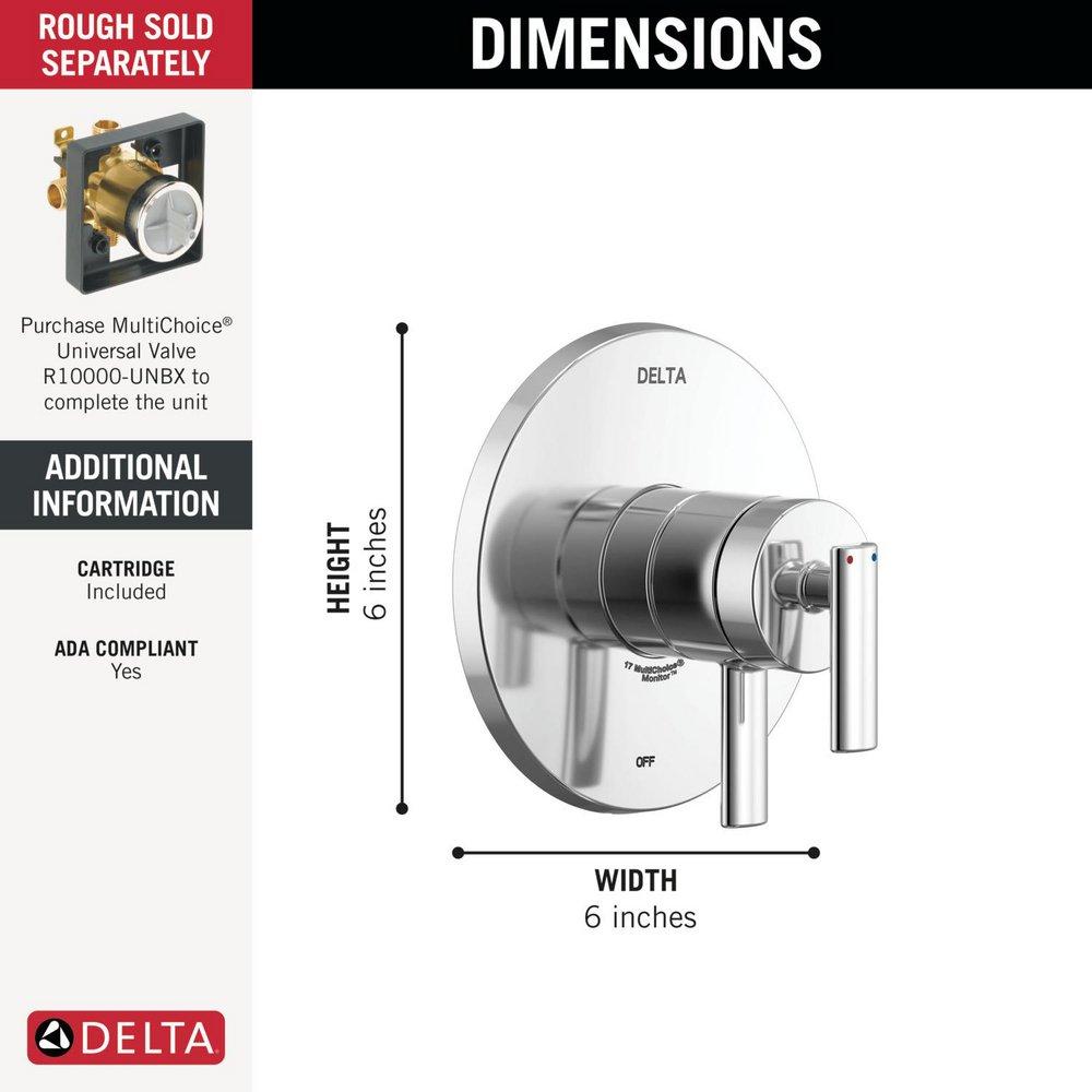 DELTA ALTADO MONITOR 17 SERIES VALVE ONLY TRIM 