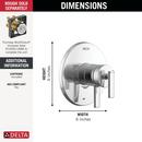 DELTA ALTADO MONITOR 17 SERIES VALVE ONLY TRIM 