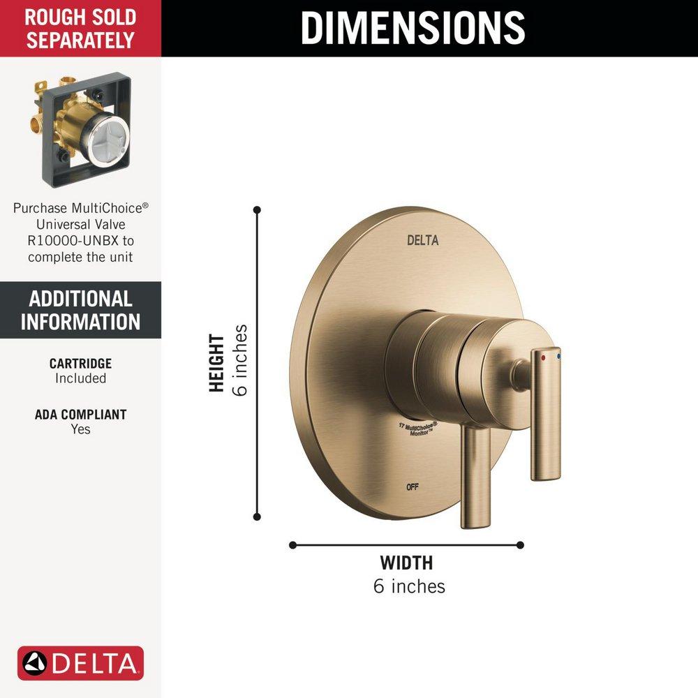 DELTA ALTADO MONITOR 17 SERIES VALVE ONLY TRIM 