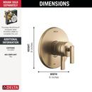 DELTA ALTADO MONITOR 17 SERIES VALVE ONLY TRIM 