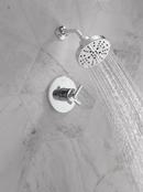 Two Handle Multi Function Shower Faucet in Chrome (Trim Only) 