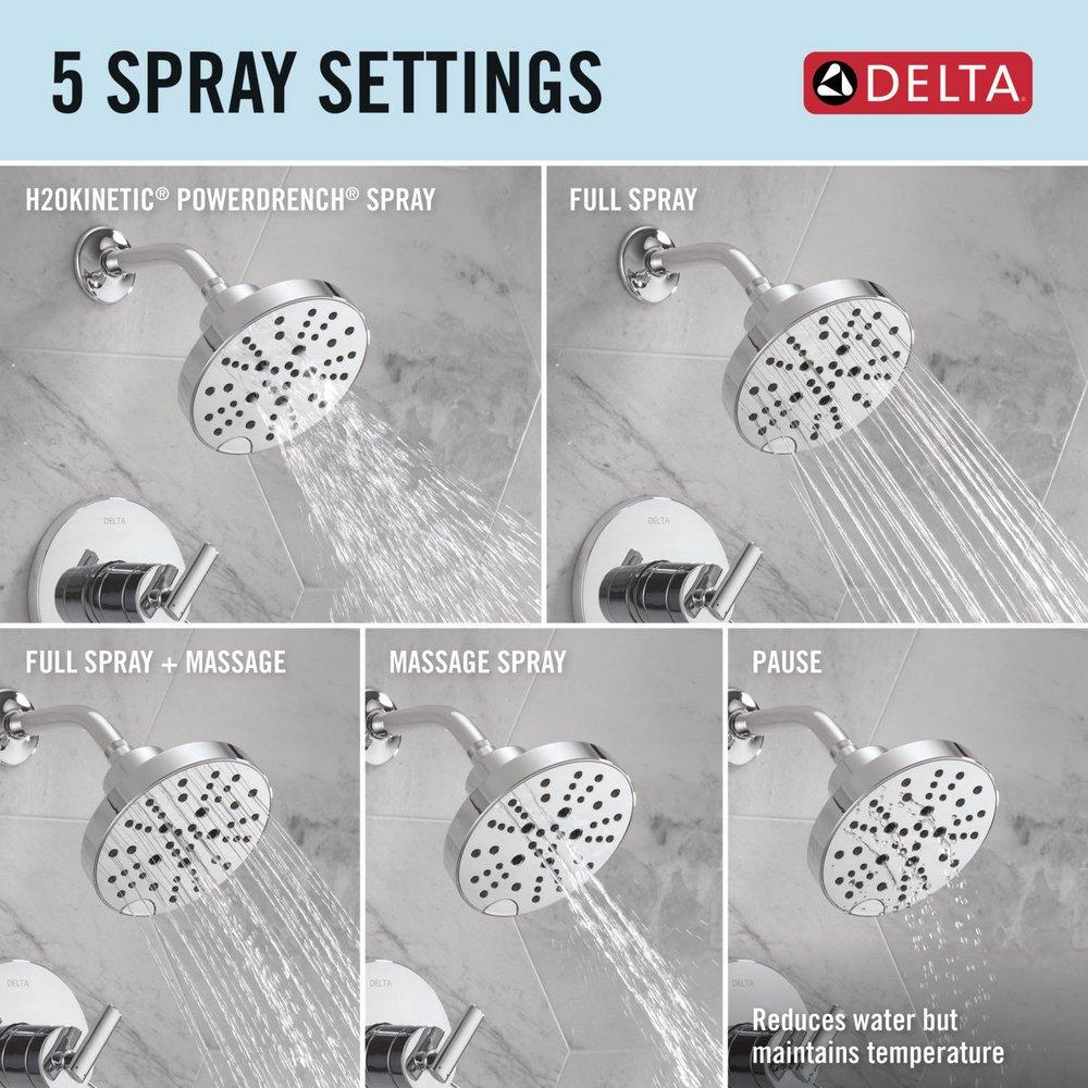 DELTA ALTADO MONITOR 17 SERIES TUB & SHOWER TRIM 