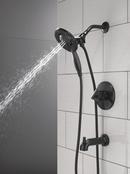 Single Handle Multi Function Bathtub & Shower Faucet in Matte Black (Trim Only) 