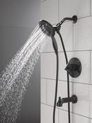 Single Handle Multi Function Bathtub & Shower Faucet in Matte Black (Trim Only) 
