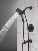 Single Handle Multi Function Bathtub & Shower Faucet in Matte Black (Trim Only) 