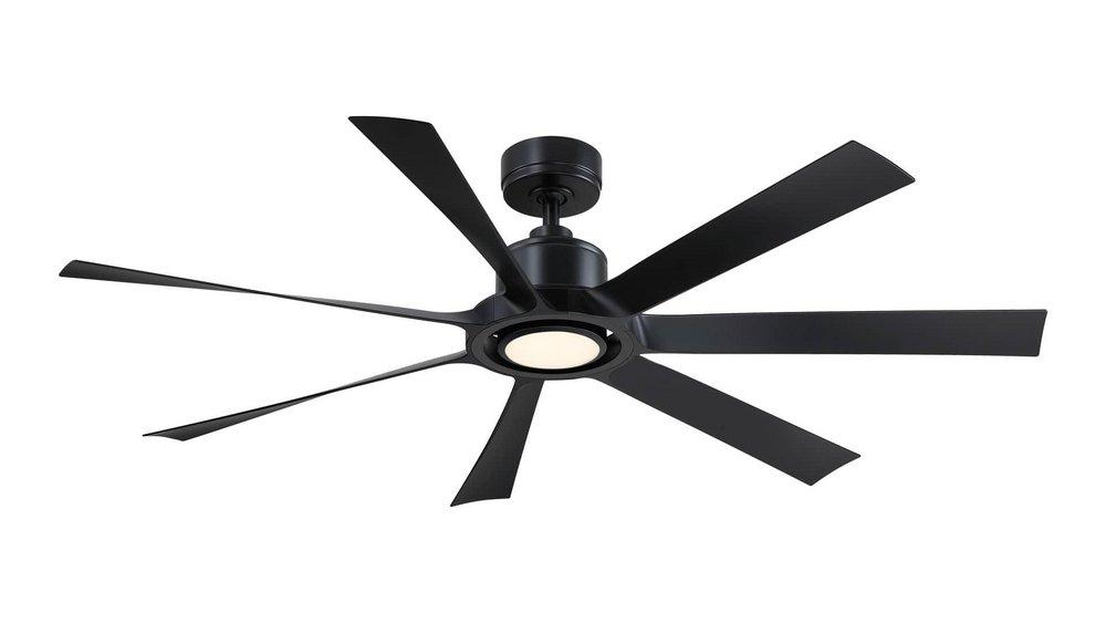 CCY BLAC 60 CEIL FAN 7BLD W/ LED *LENZI BLAC 