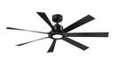 CCY BLAC 60 CEIL FAN 7BLD W/ LED *LENZI BLAC 