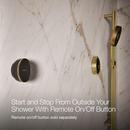 Dual-Outlet  Digital Shower Control in Vibrant&reg; Brushed Moderne Brass 