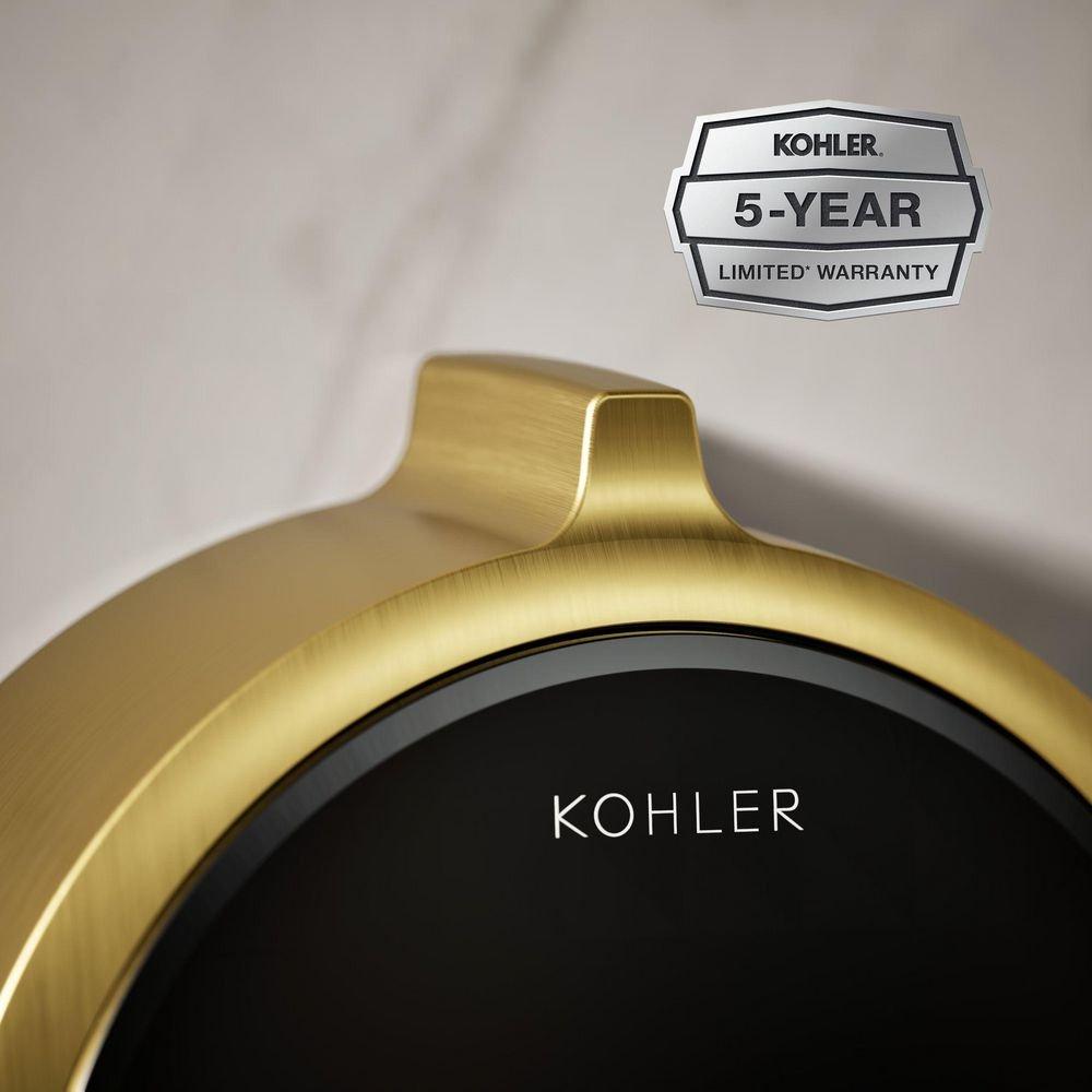 Dual-Outlet  Digital Shower Control in Vibrant&reg; Brushed Moderne Brass 