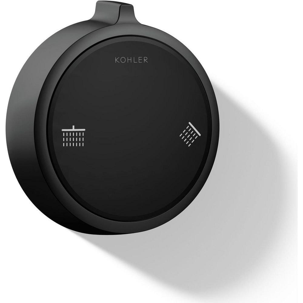 Dual-Outlet  Digital Shower Control in Matte Black 