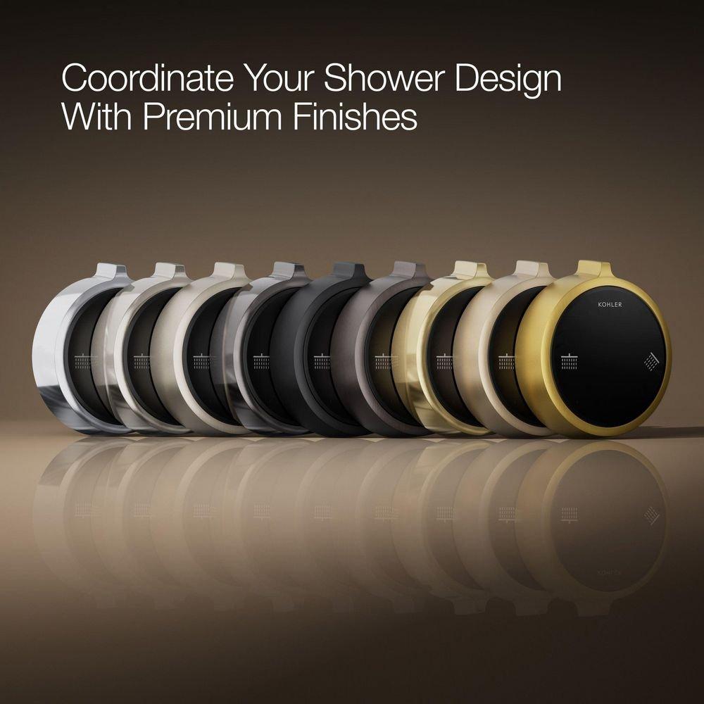 Dual-Outlet  Digital Shower Control in Matte Black 