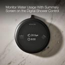 Dual-Outlet  Digital Shower Control in Matte Black 