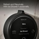 Dual-Outlet  Digital Shower Control in Matte Black 