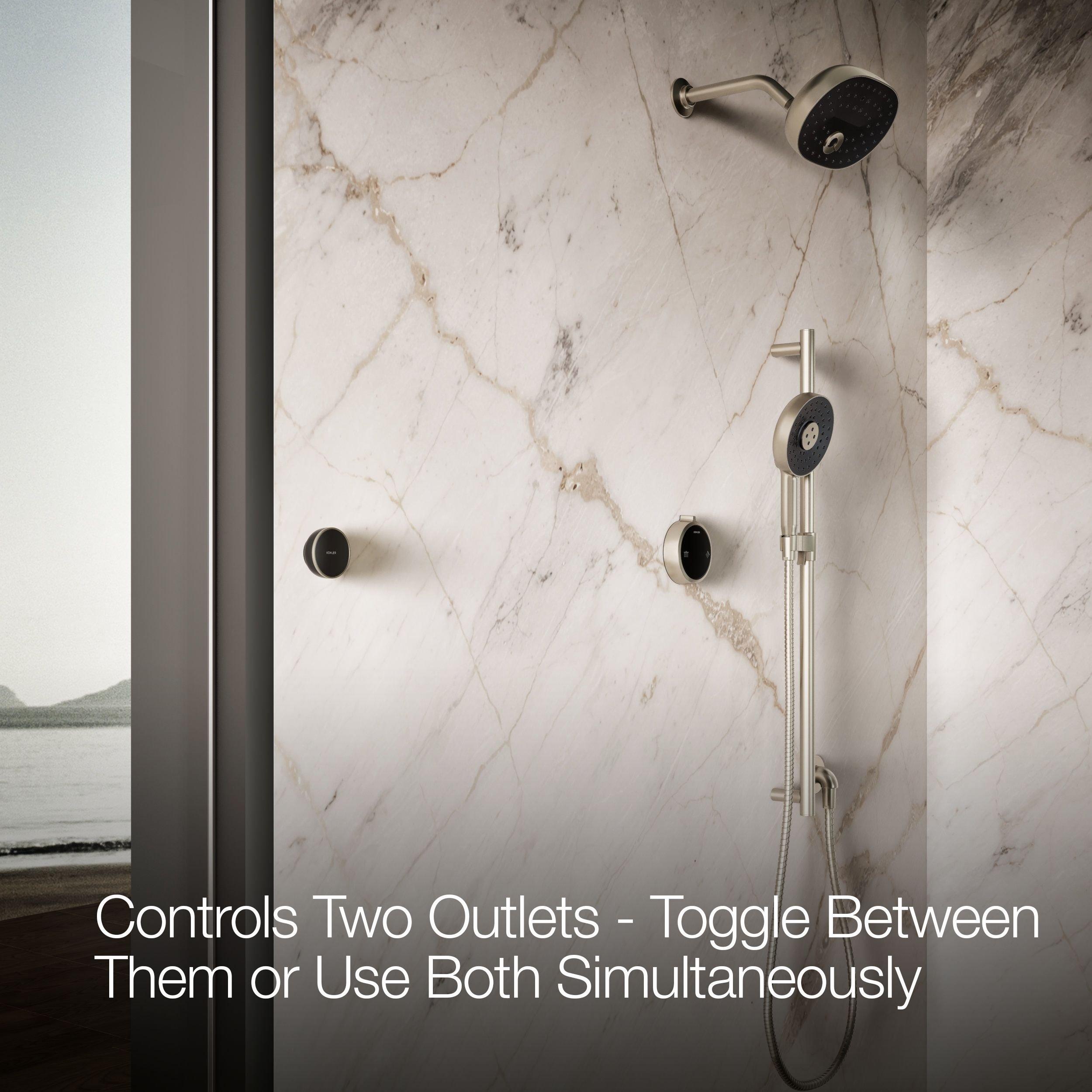 Dual-Outlet  Digital Shower Control in Vibrant&reg; Brushed Nickel 