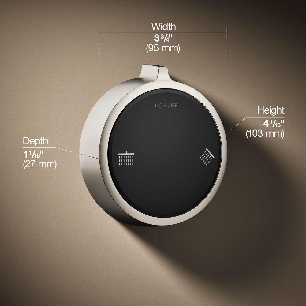 Dual-Outlet  Digital Shower Control in Vibrant&reg; Brushed Nickel 