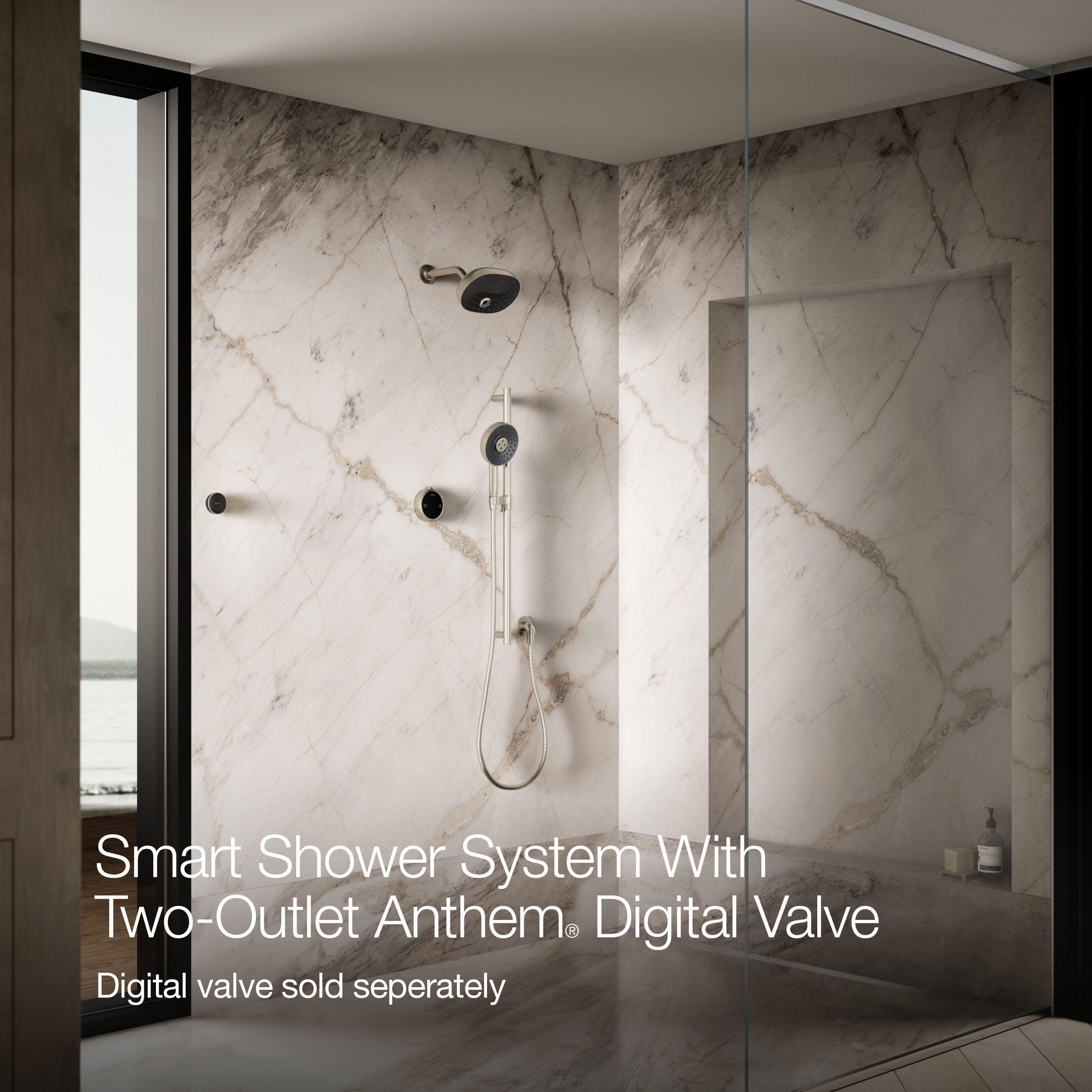 Dual-Outlet  Digital Shower Control in Vibrant&reg; Brushed Nickel 